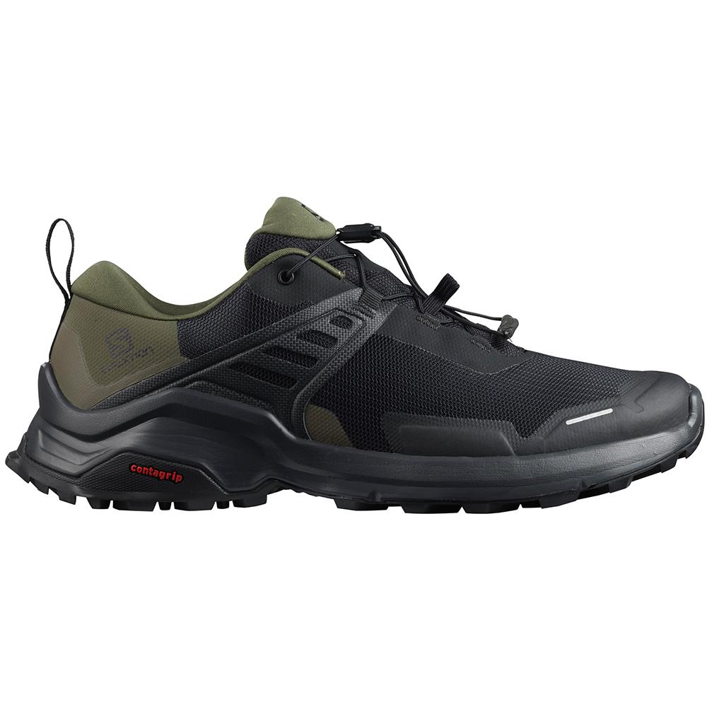 Salomon Israel X RAISE - Mens Trail Running Shoes - Black (RQGT-90235)